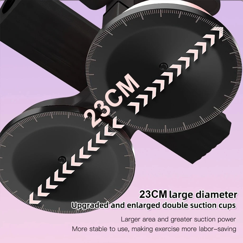 Double Suction Sit Up Bar Exercise Equipment