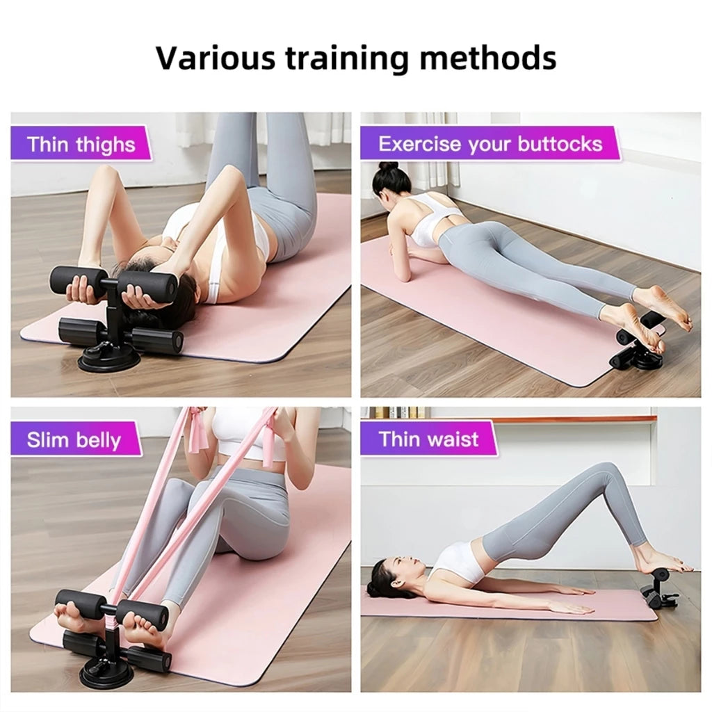 Double Suction Sit Up Bar Exercise Equipment