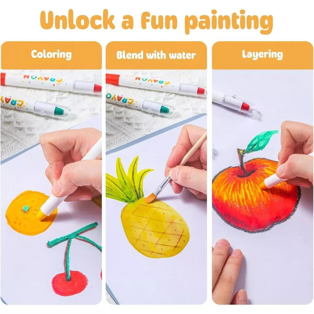 Non-Toxic Washable Crayon Set
