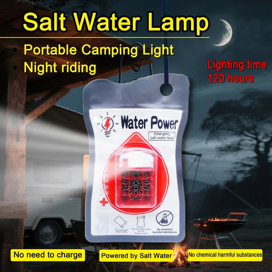 Emergency Saltwater LED Lamp