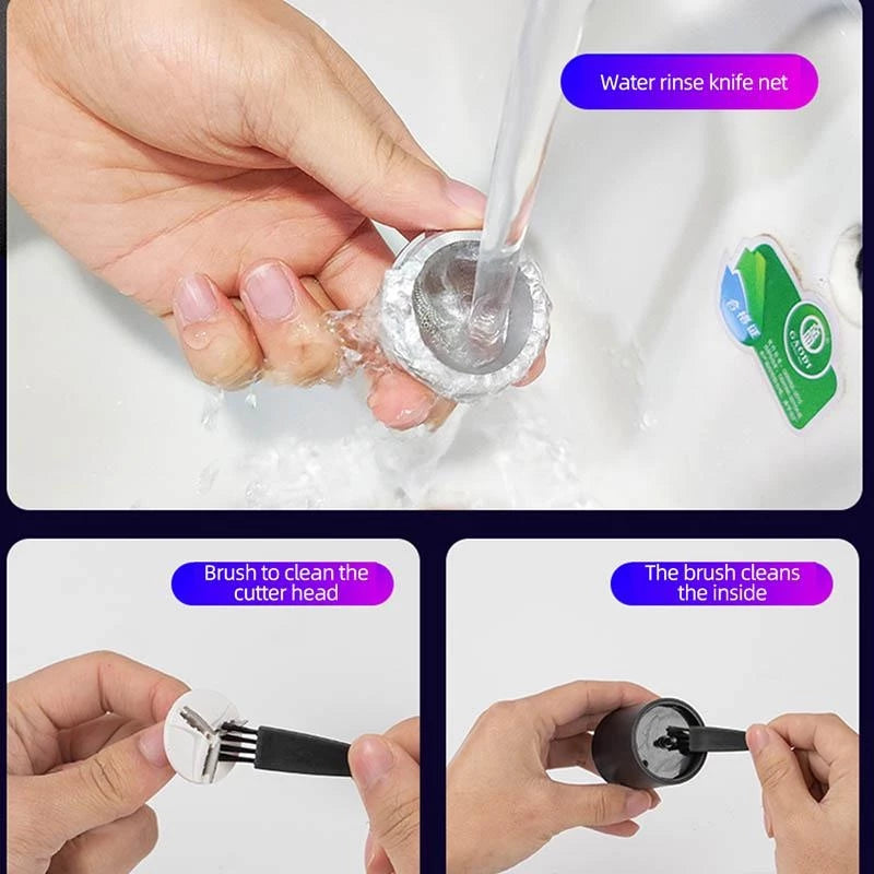 LCD Display Portable MINI Electric Shaver for Men