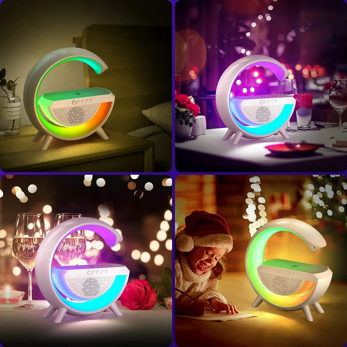 3-in-1 Multi-Function Bluetooth Speaker G Lamp