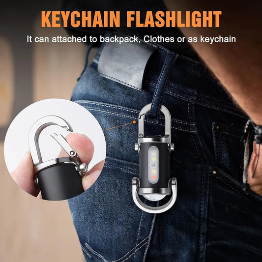 Mini Portable Keychain Flashlight