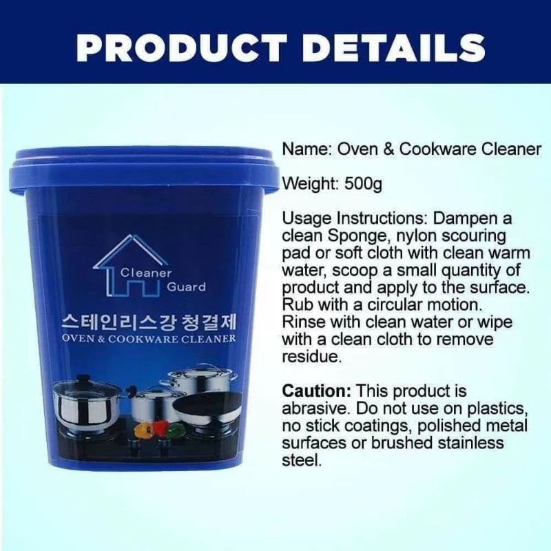 BUY 1 TAKE 2! Magical Stainless Steel Cookware Kitchen Cleaner