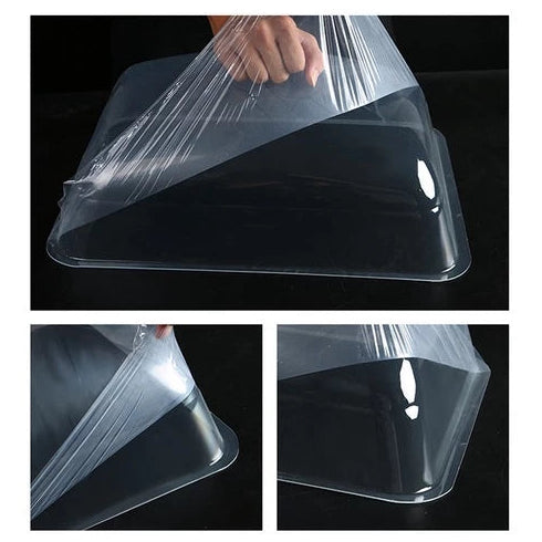 Transparent Rectangular Food Cover