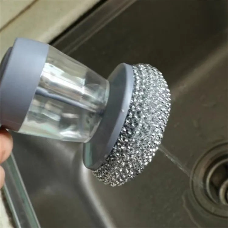 Dish Brush With Soap Dispenser