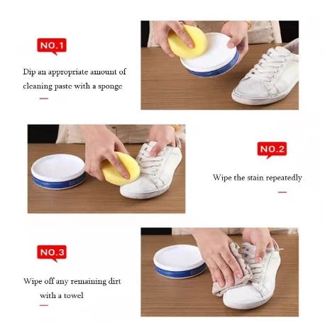 White Shoes Cleaning Cream – Keep Your Sneakers Fresh & Spotless!