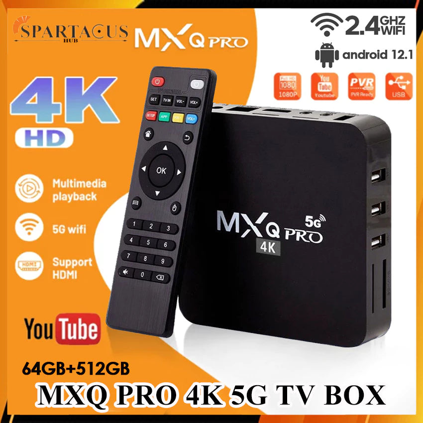 MXQ Pro 4K TV Box
