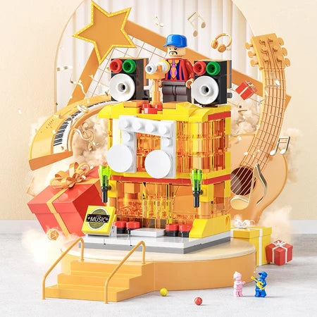 Mini City Street View Building Blocks Toys