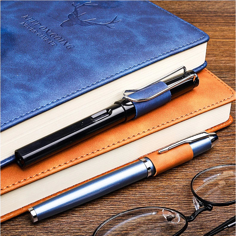 A5 Thick Leather Notebook