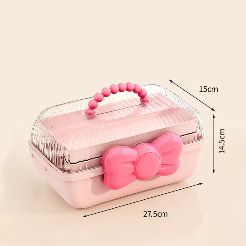 3 Layer Hair Accessories Storage Box Organizer