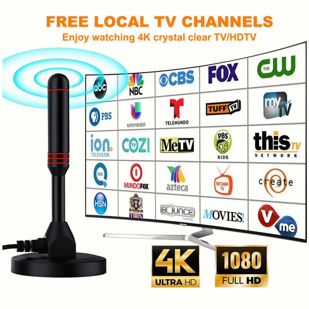 HD Digital Indoor Amplified TV Antenna