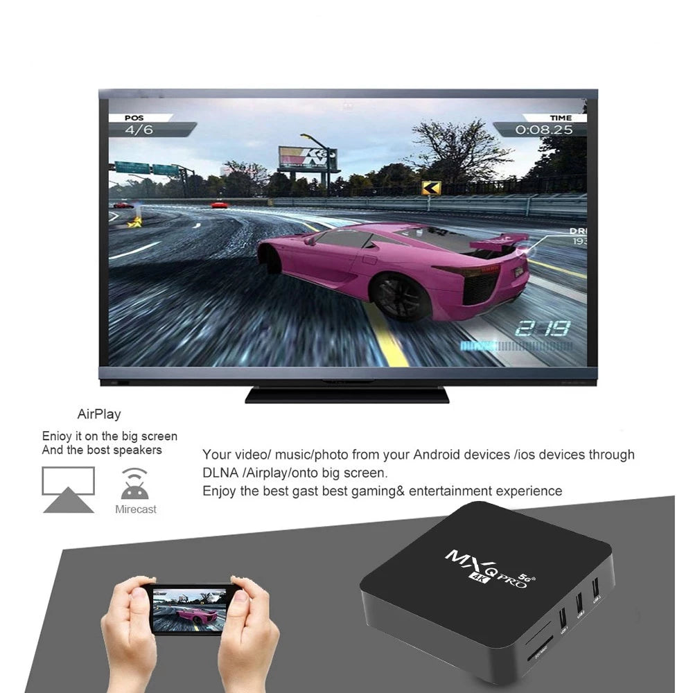 MXQ Pro 4K TV Box