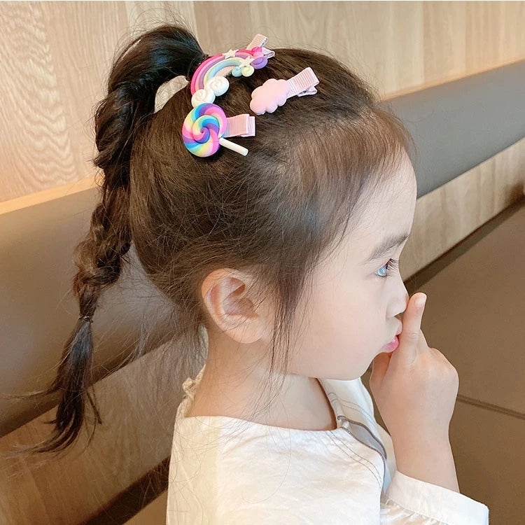 14PCS CUTE HAIR CLIP SET