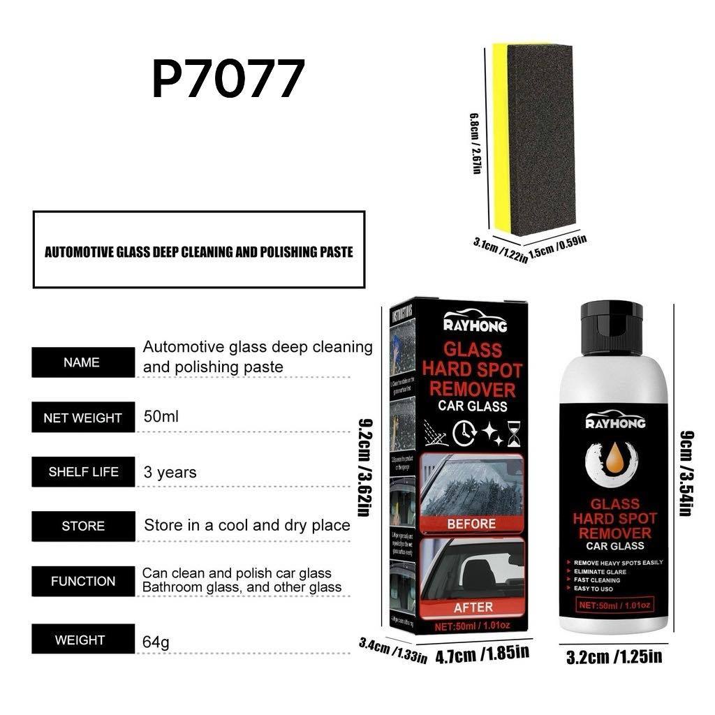 CAR GLASS HARD SPOT REMOVER 50ml