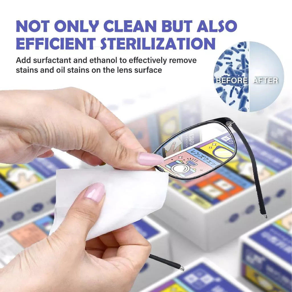 Anti-fog Lens Cleaning Wipes