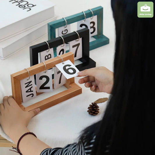 Wooden Perpetual Calendar