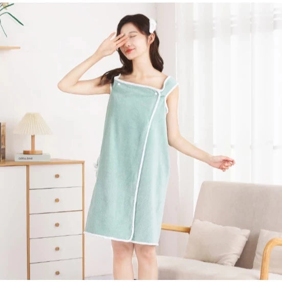 Wearable Quick Drying Bath Towel