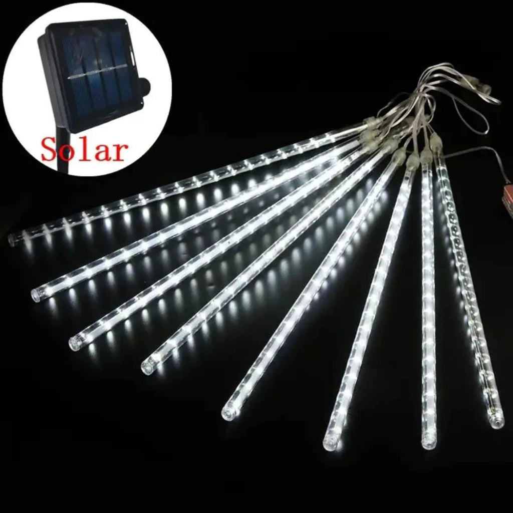 50CM LED Solar Meteor Shower Lights