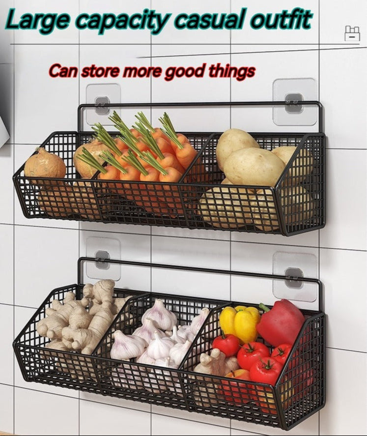 Kitchen Wall Hanging Shelf Rack