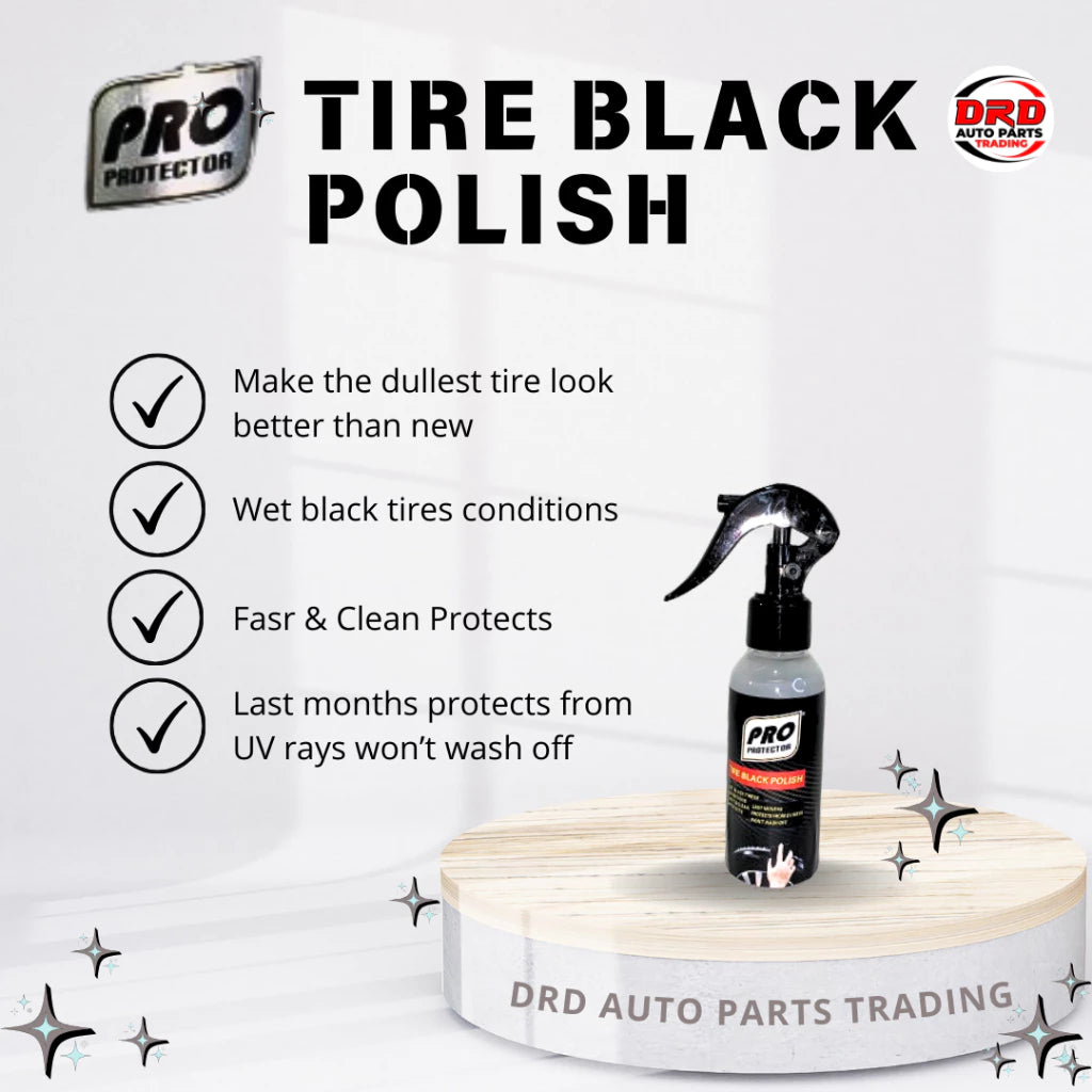 PRO PROTECTOR Tire Black Polish