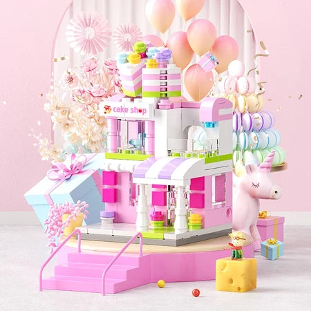 Mini City Street View Building Blocks Toys
