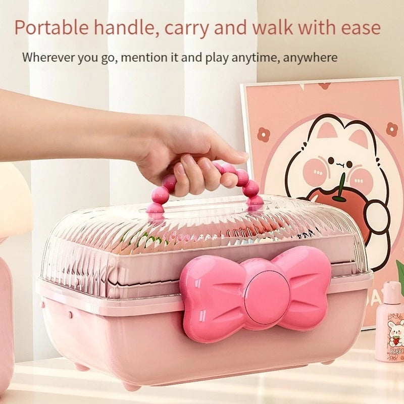 3 Layer Hair Accessories Storage Box Organizer