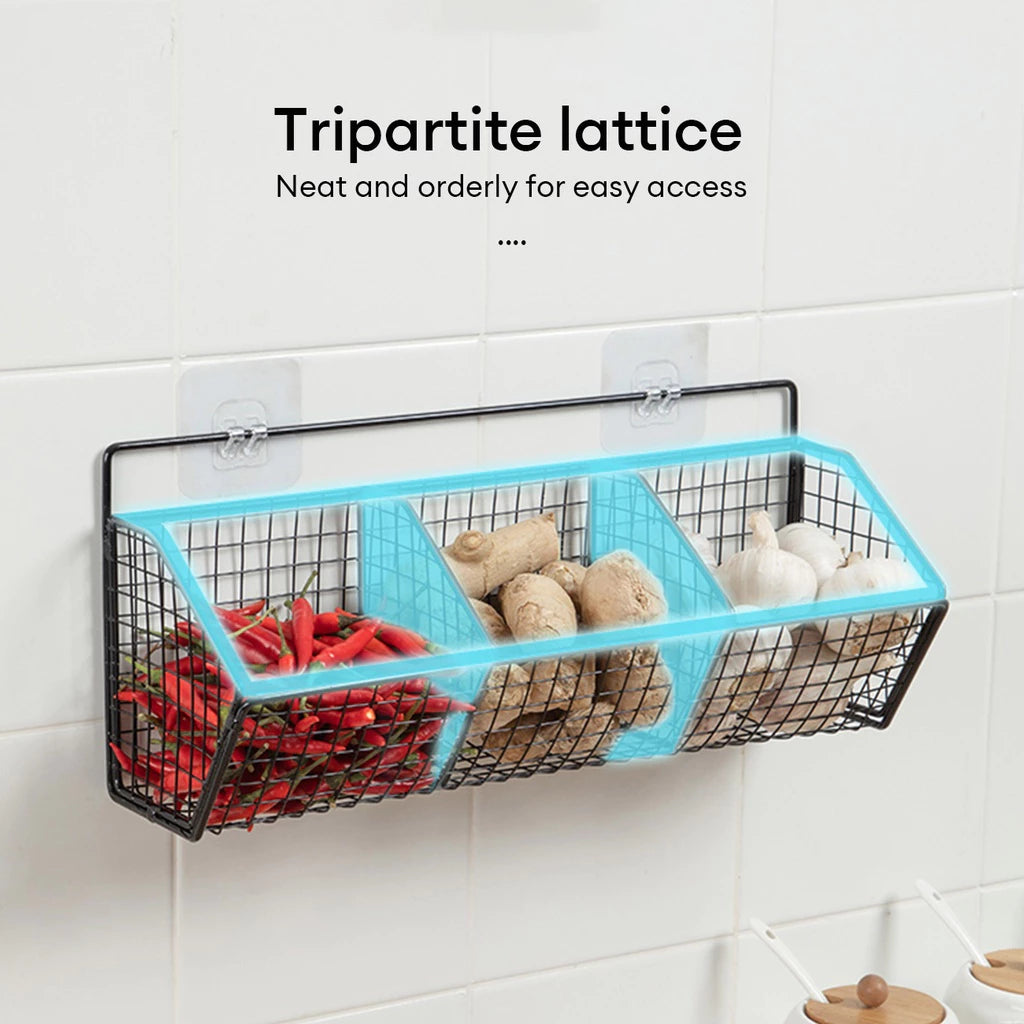Kitchen Wall Hanging Shelf Rack