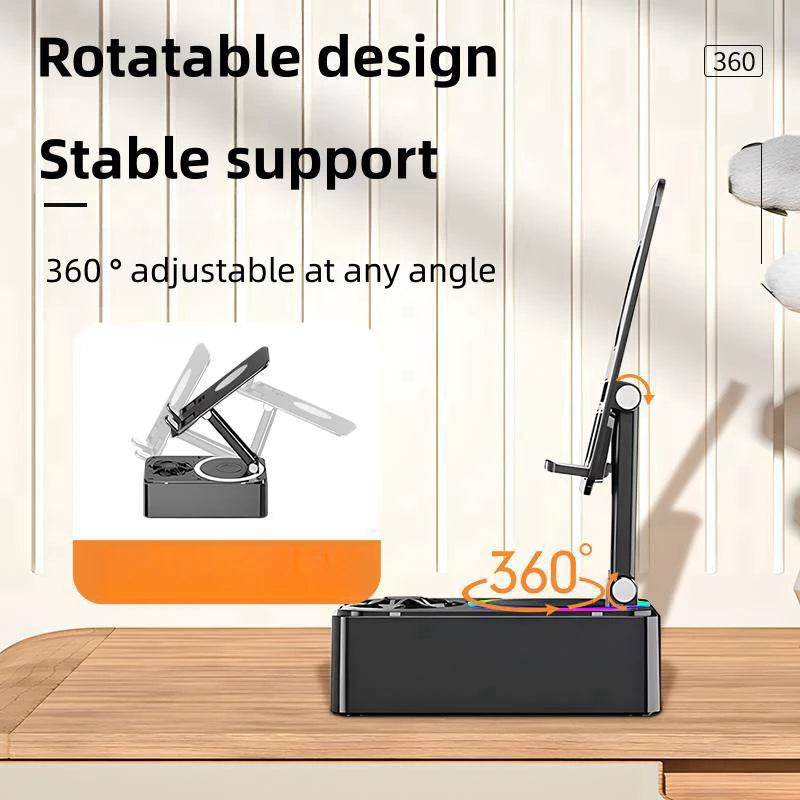 Bluetooth Speaker Phone Holder with Microphone