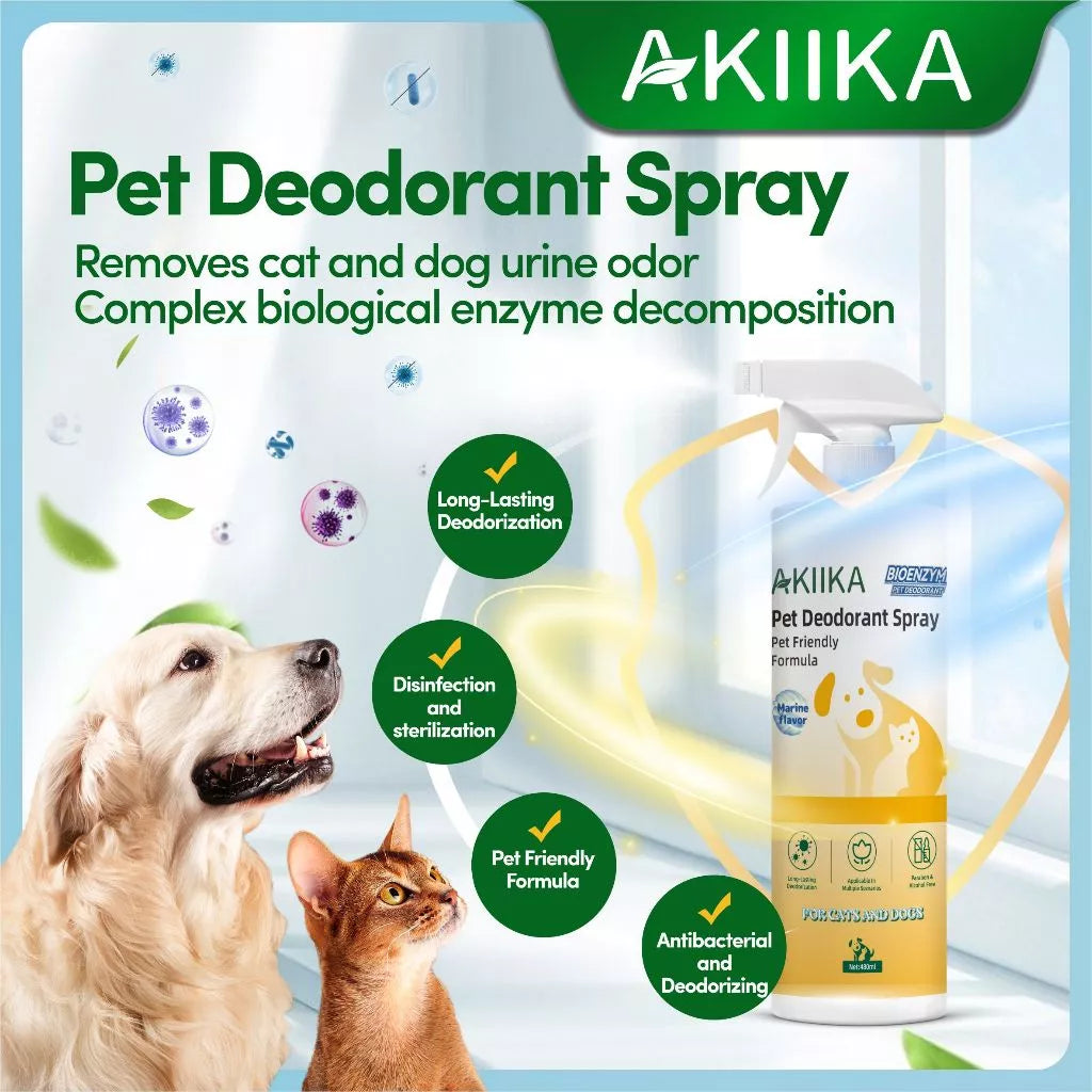 AKIIKA Herbal Pet Soap, Shampoo and Spray