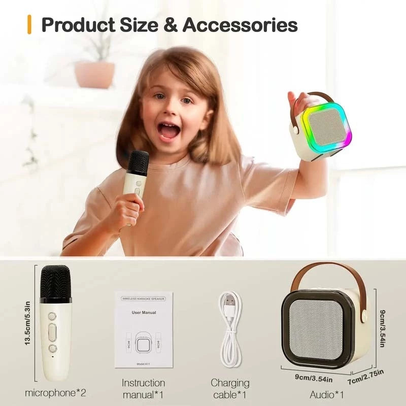 K12 WIRELESS KARAOKE SPEAKER WITH MIC