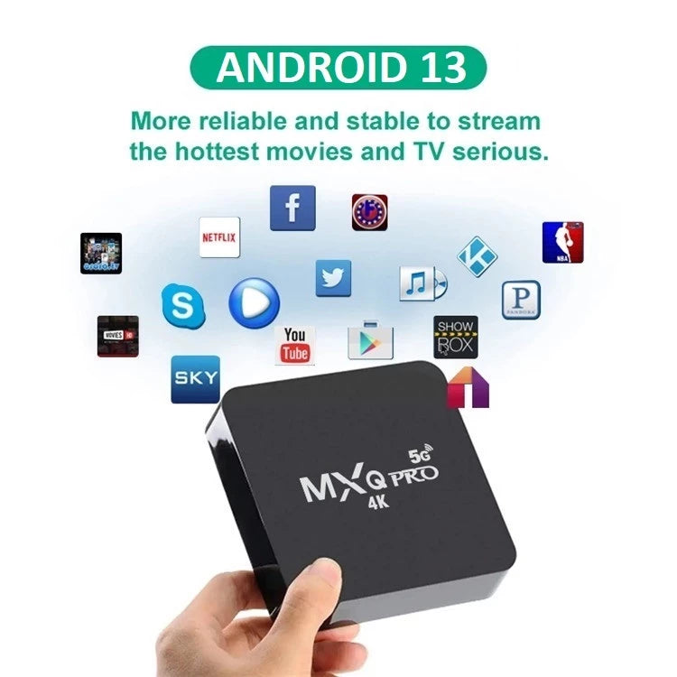 MXQ Pro 4K TV Box