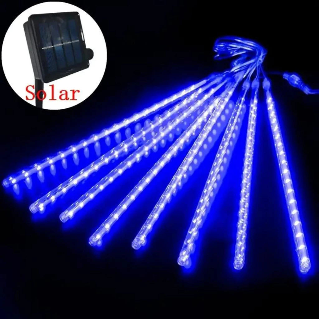 50CM LED Solar Meteor Shower Lights