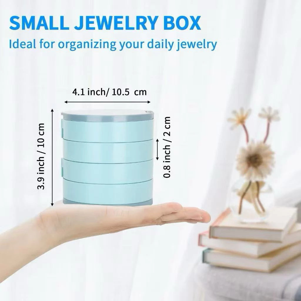 4-Layer 360 Rotating Jewelry Box