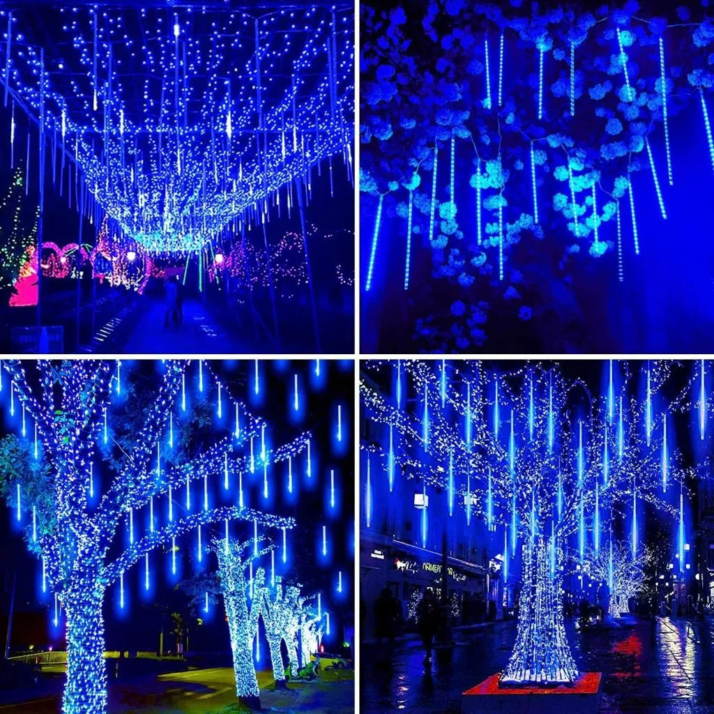 50CM LED Solar Meteor Shower Lights