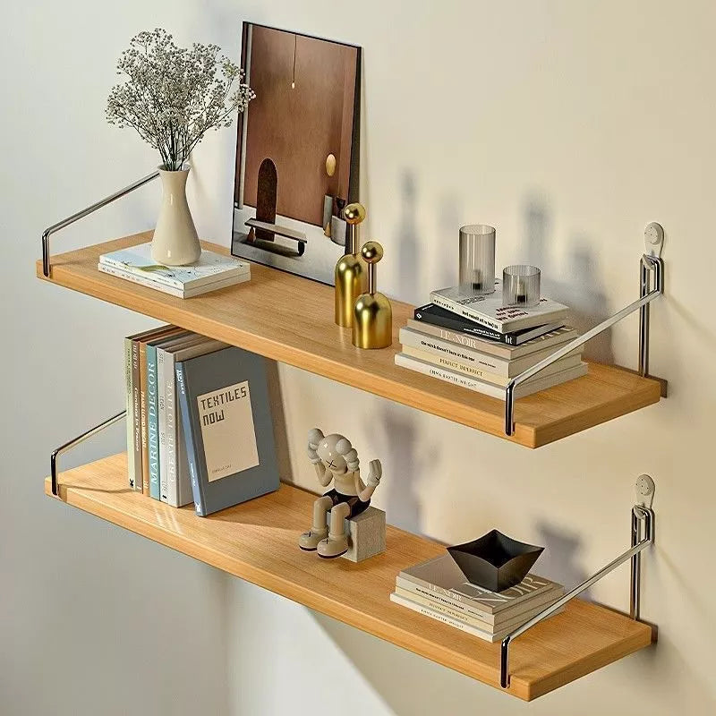 Wooden Hanging Wall Shelves
