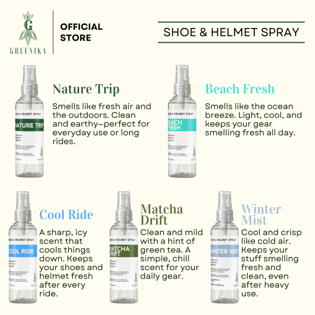 GREENIKA Shoe & Helmet Deodorizer Spray
