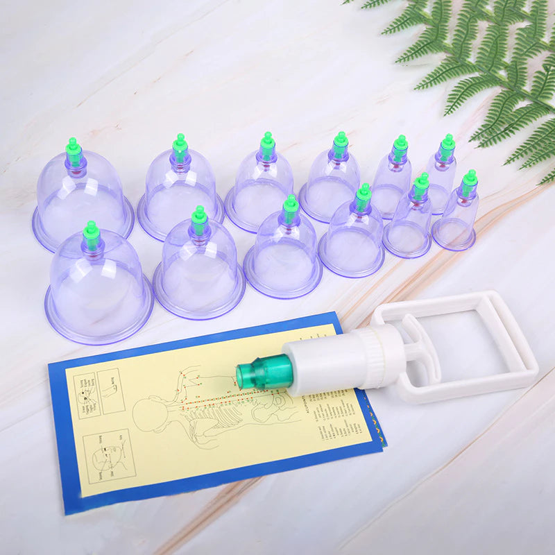 12 Cups Vacuum Cupping Device