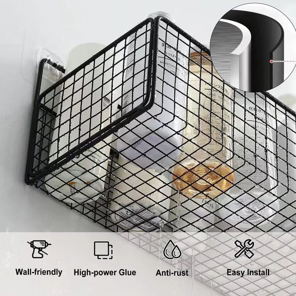 Multipurpose Wall Hanging Rack with Hook