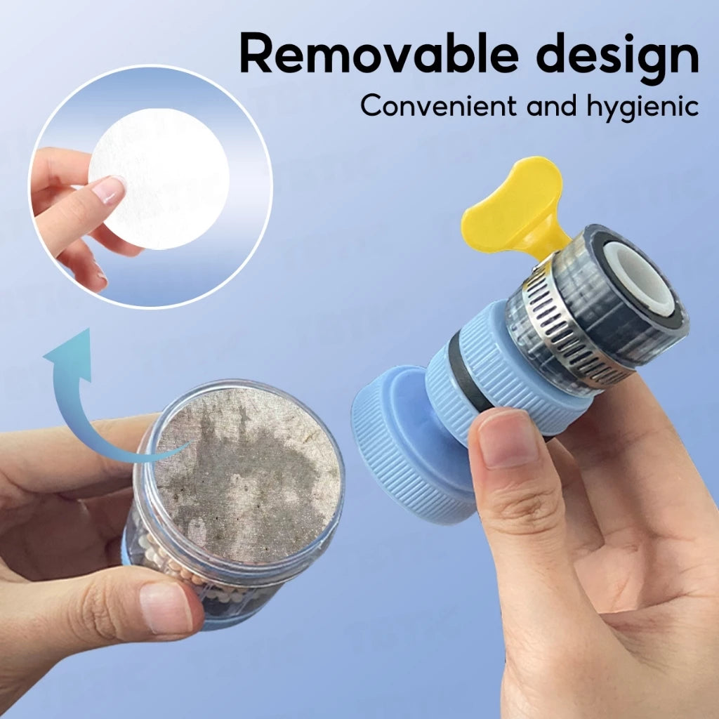 6 Layer Filtration 360 Degree Rotation Faucet Filter