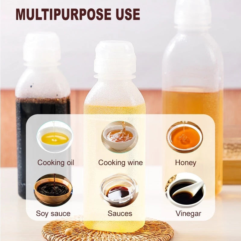Leak Proof Condiments Squeeze Bottle 3PCS SET!
