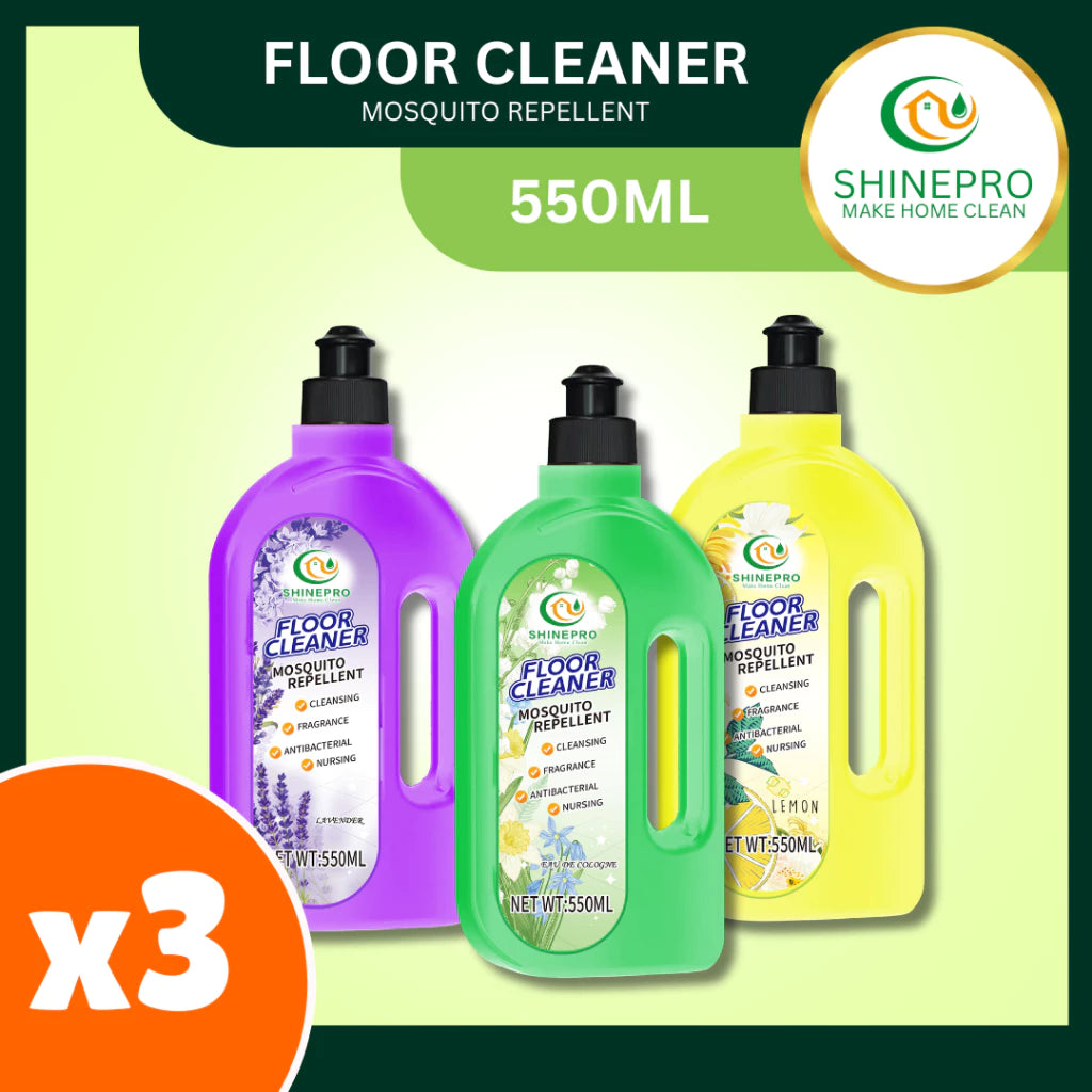 BUY 1 GET 2 | SHINEPRO Floor Cleaner with Mosquito Repellent 550ml