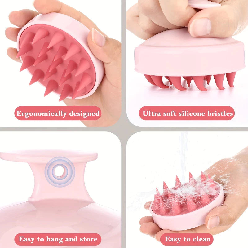 Silicone Hair Scalp Massager