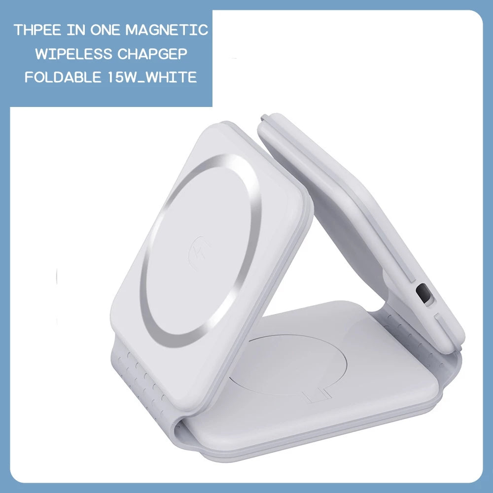 3 in 1 Magnetic Wireless Charger