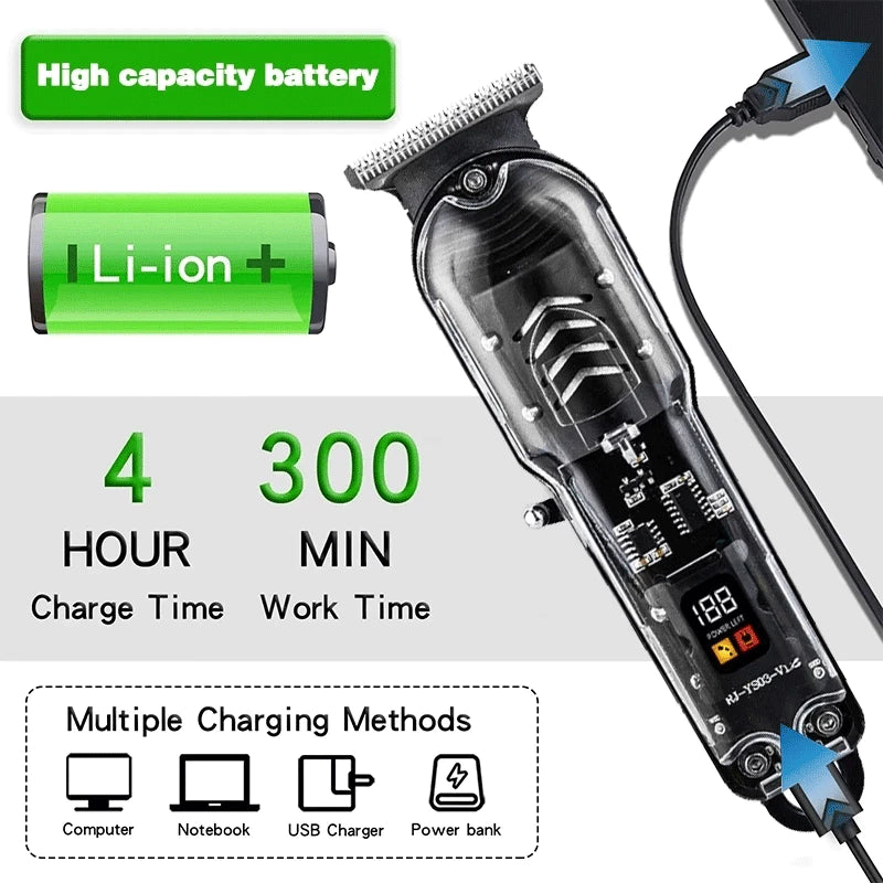 Rechargeable Cordless Hair Clipper