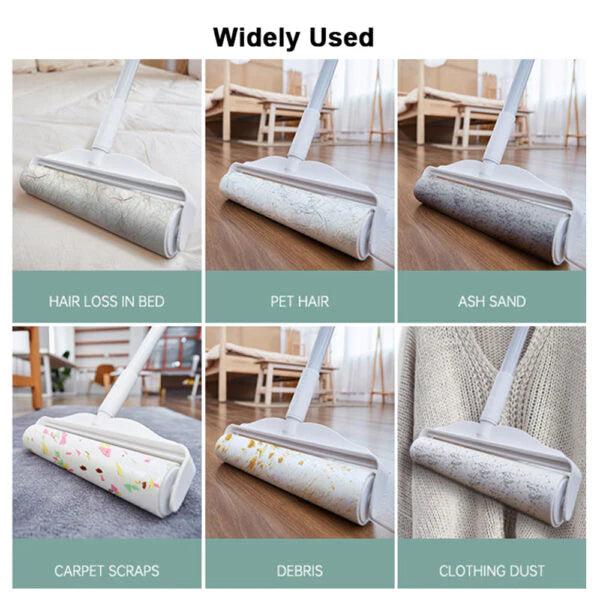 Long Handle Sticky Roller