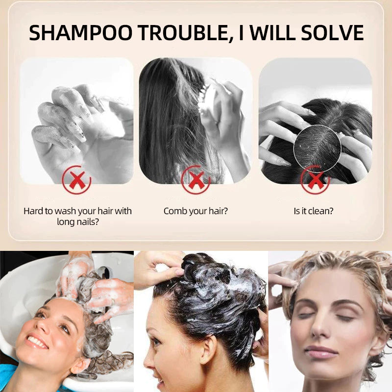 Silicone Hair Scalp Massager