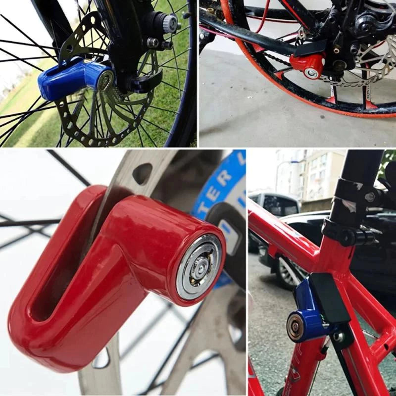 Anti-Theft Security Disc Lock for Motorcycle & Bicycle