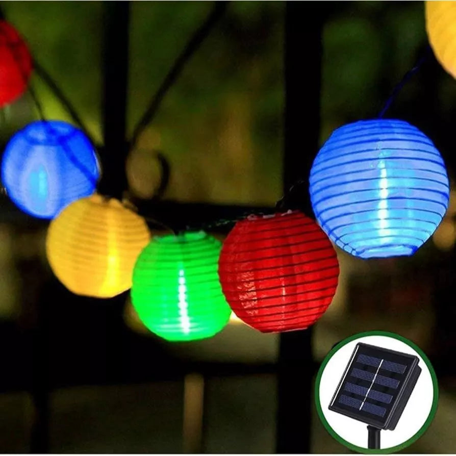 Solar Lantern String Lights