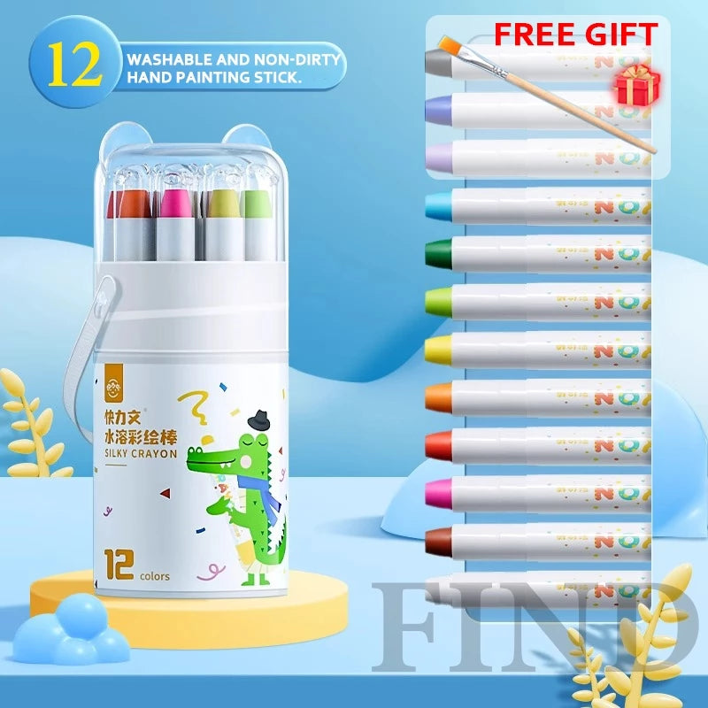 Non-Toxic Washable Crayon Set